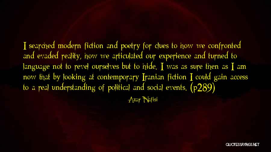 Fiction Literature Quotes By Azar Nafisi