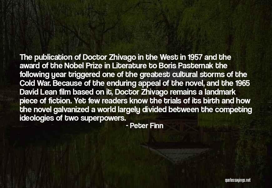 Fiction Literature Quotes By Peter Finn