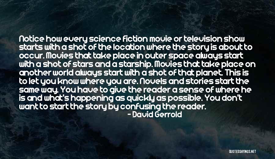 Fiction Novels Quotes By David Gerrold Fiction Novels Quotes By David Gerrold