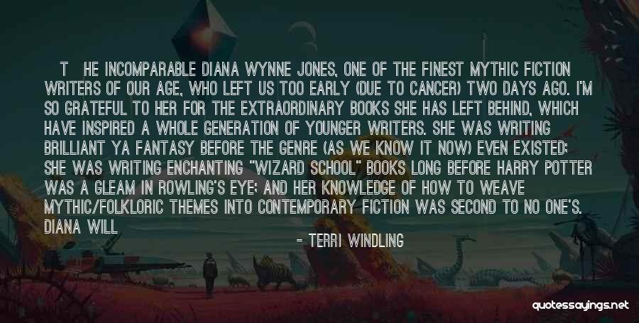 Fiction Themes Quotes By Terri Windling Fiction Themes Quotes By Terri Windling