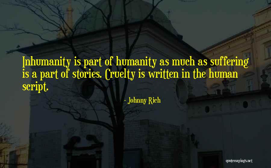 Fiction Vs Reality Quotes By Johnny Rich Fiction Vs Reality Quotes By Johnny Rich
