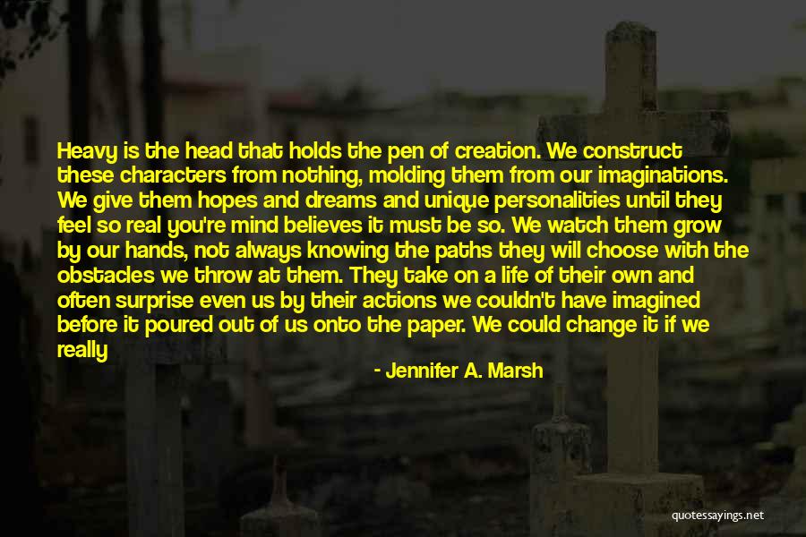Fictional Characters Quotes By Jennifer A. Marsh Fictional Characters Quotes By Jennifer A. Marsh