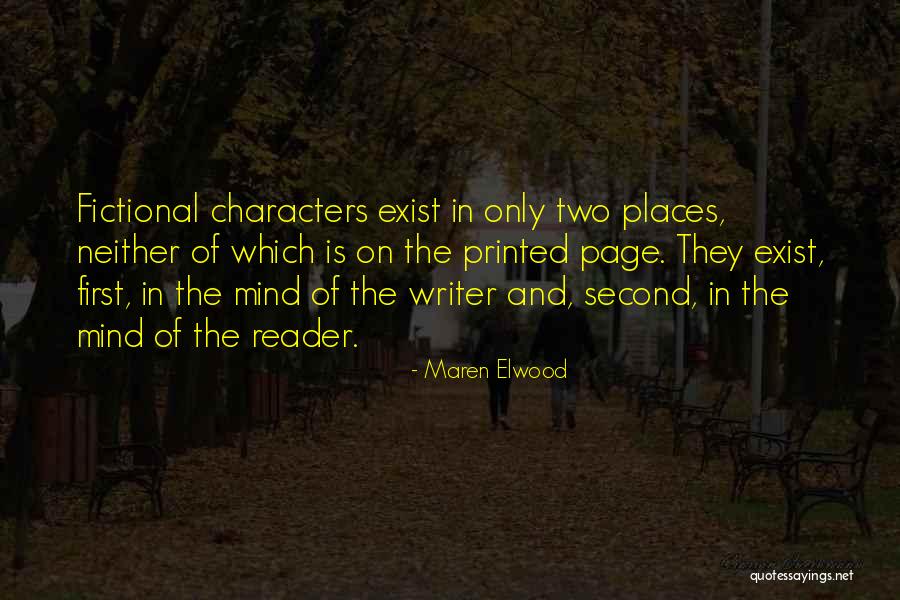 Fictional Characters Quotes By Maren Elwood Fictional Characters Quotes By Maren Elwood