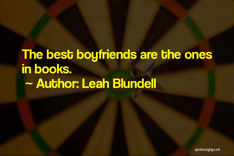 Fictional Love Quotes By Leah Blundell