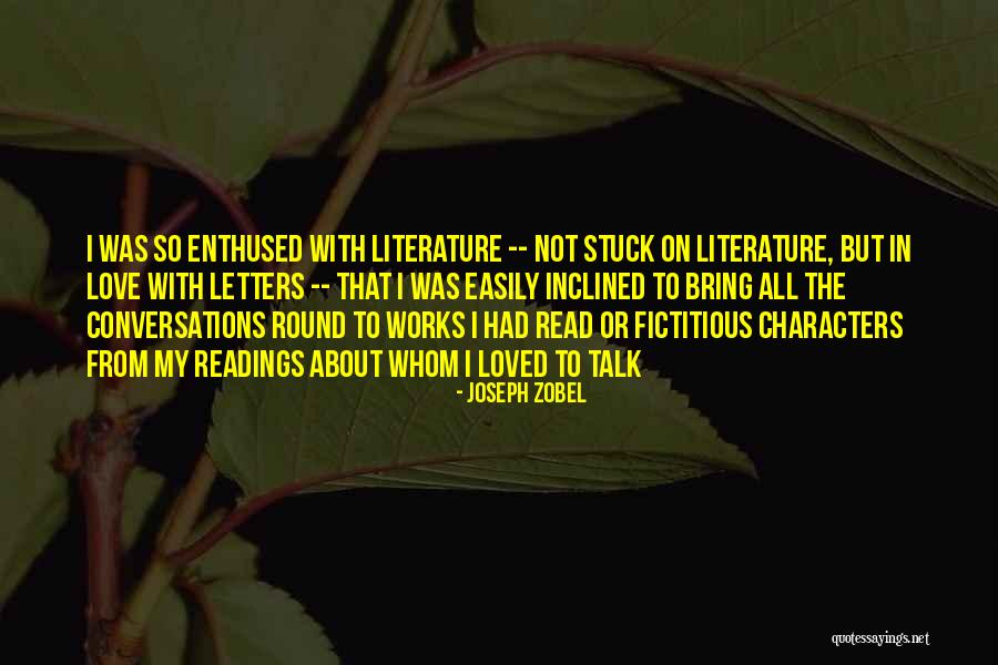 Fictitious Best Quotes By Joseph Zobel Fictitious Best Quotes By Joseph Zobel