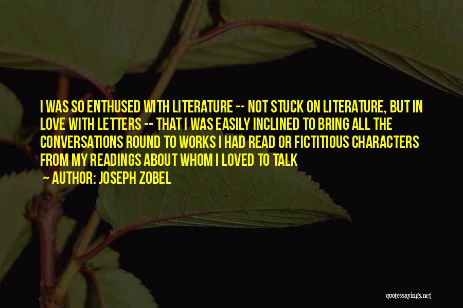 Fictitious Quotes By Joseph Zobel