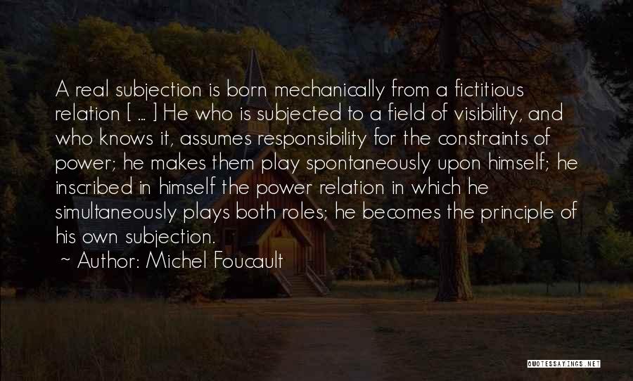 Fictitious Quotes By Michel Foucault