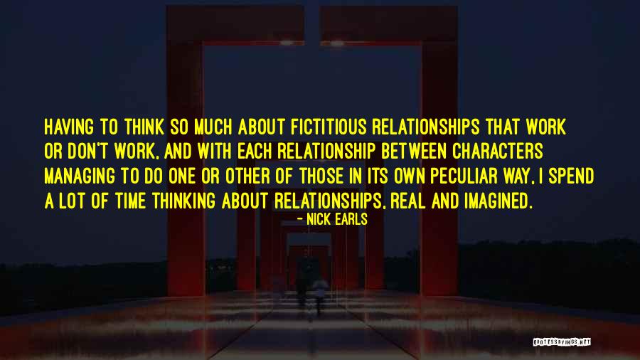 Fictitious Quotes By Nick Earls