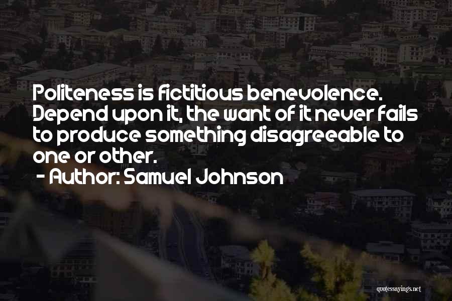 Fictitious Quotes By Samuel Johnson