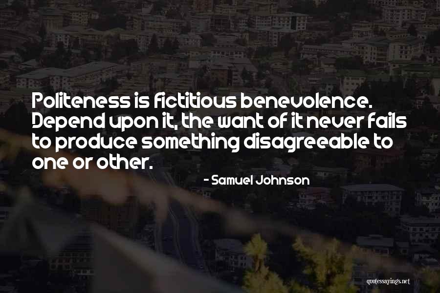 Fictitious Quotes By Samuel Johnson