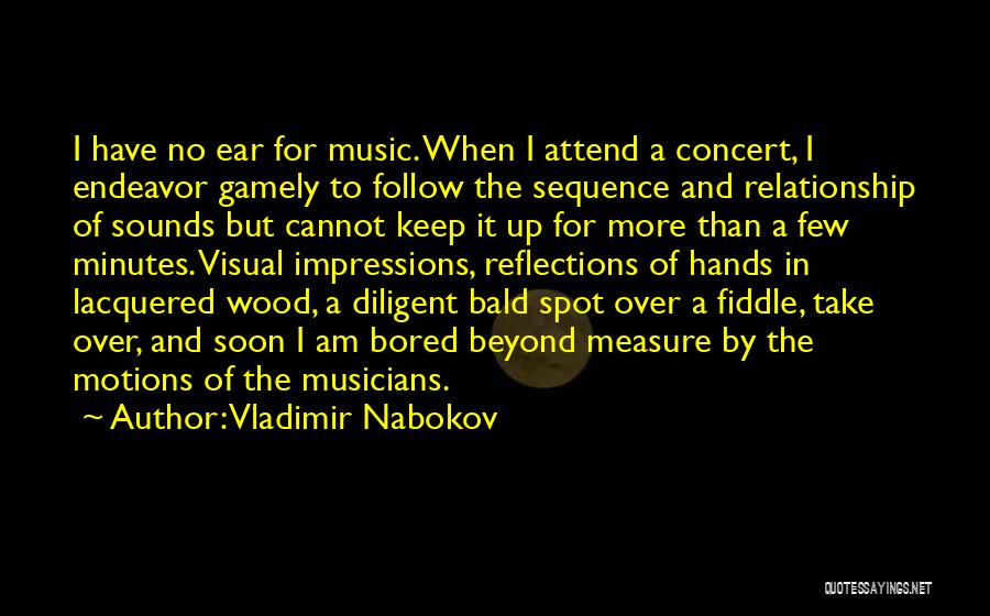 Fiddle Quotes By Vladimir Nabokov