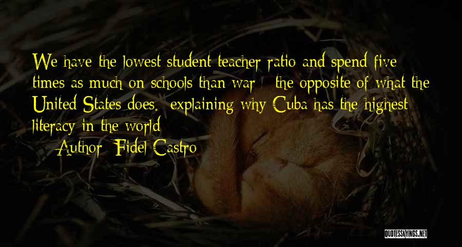 Fidel Quotes By Fidel Castro