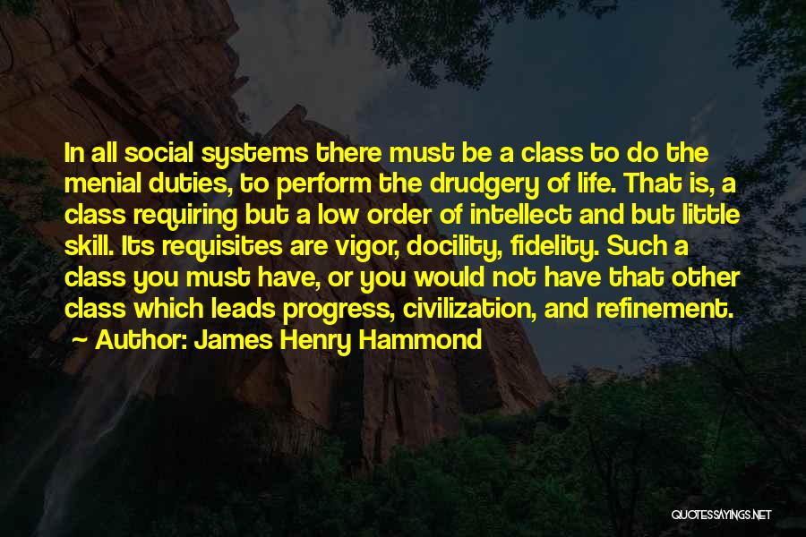 Fidelity Life Quotes By James Henry Hammond