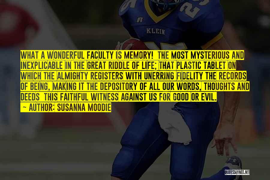 Fidelity Life Quotes By Susanna Moodie