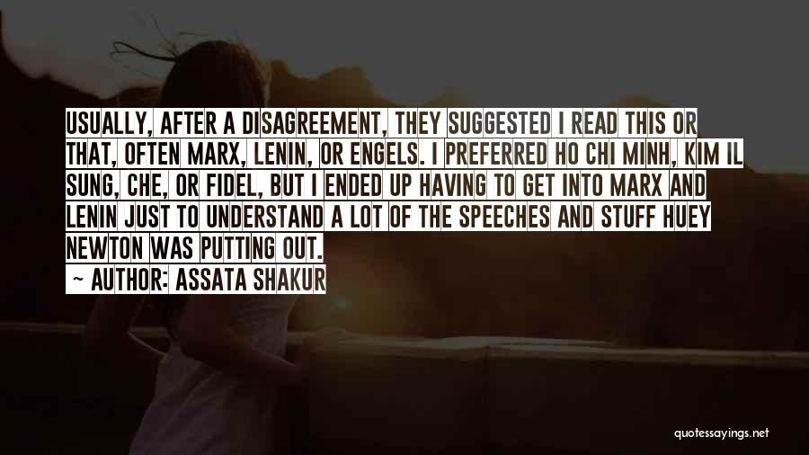 Fidel's Quotes By Assata Shakur