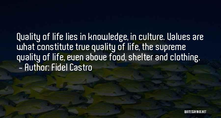 Fidel's Quotes By Fidel Castro