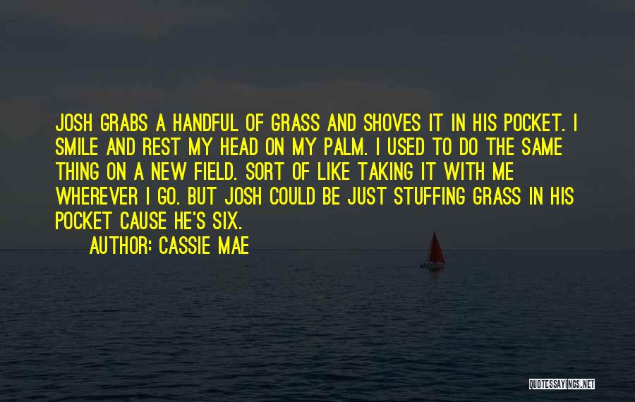 Field Grass Quotes By Cassie Mae