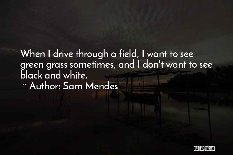 Field Grass Quotes By Sam Mendes