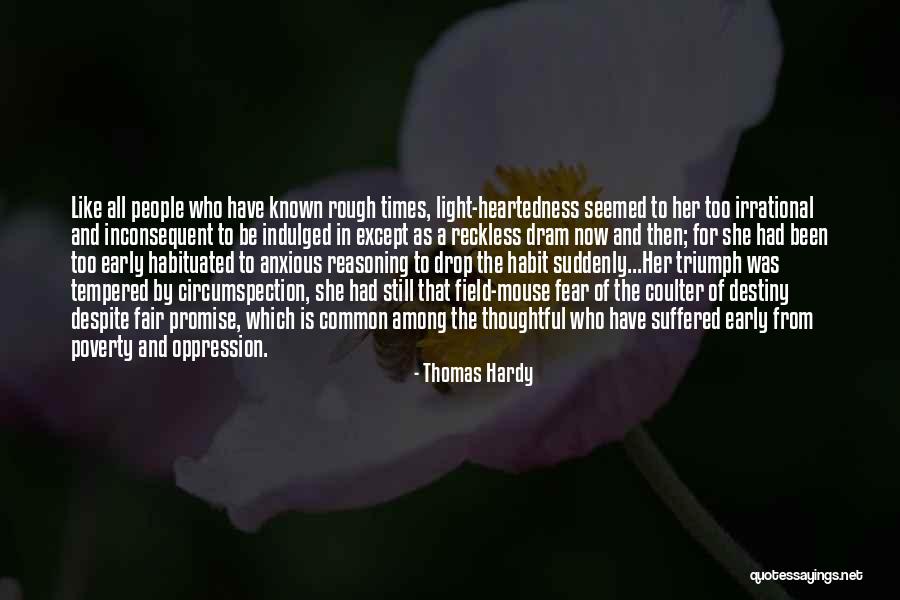 Field Mouse Quotes By Thomas Hardy