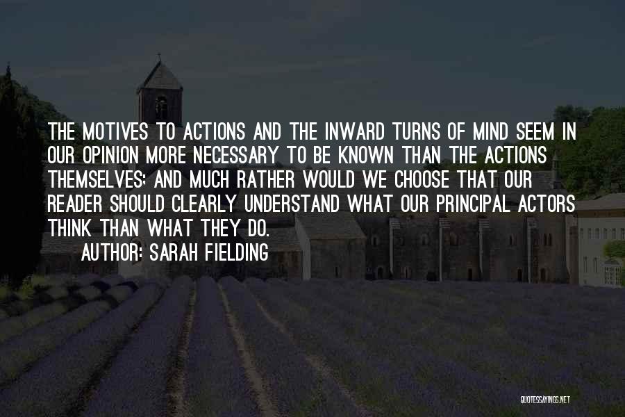Fielding Quotes By Sarah Fielding