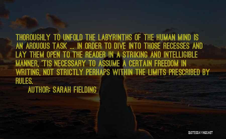 Fielding Quotes By Sarah Fielding