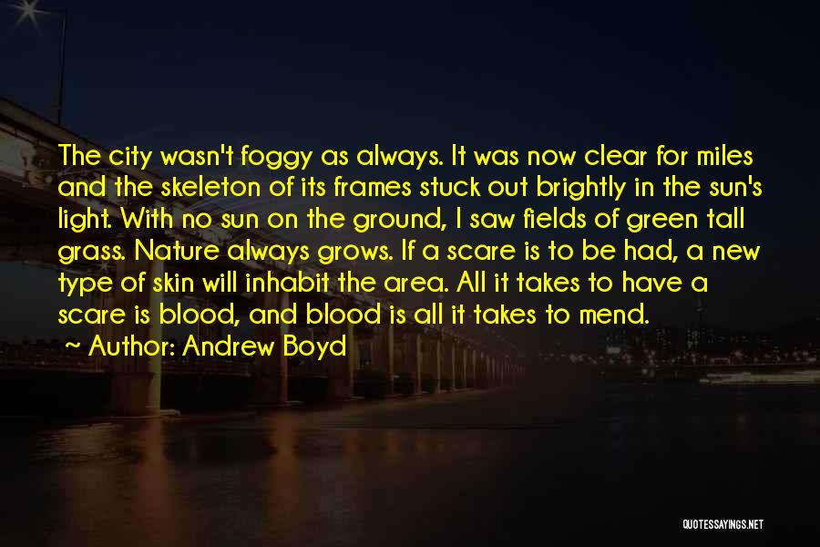 Fields Of Grass Quotes By Andrew Boyd