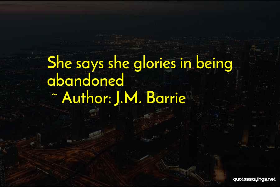 Fierce Attitude Quotes By J.M. Barrie