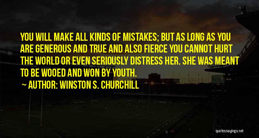 Fierce Quotes By Winston S. Churchill