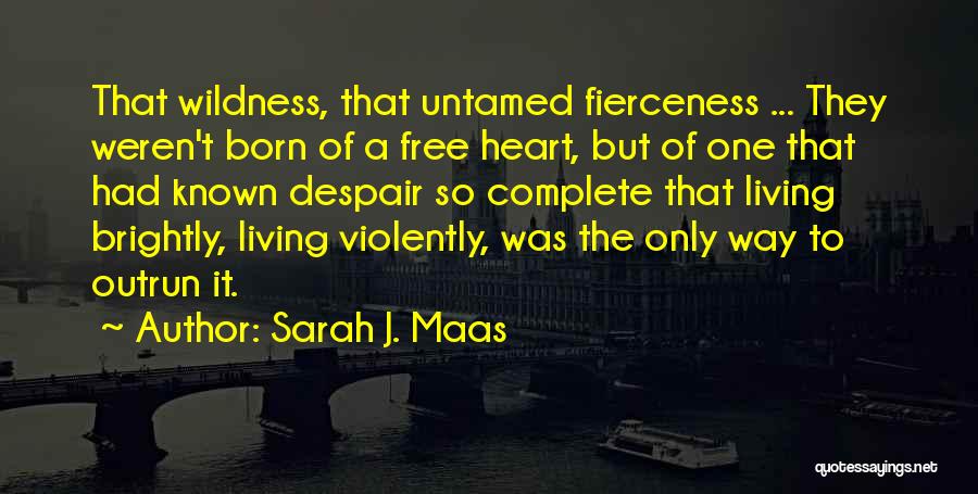 Fierceness Quotes By Sarah J. Maas