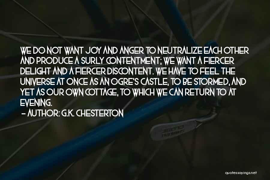 Fiercer Quotes By G.K. Chesterton