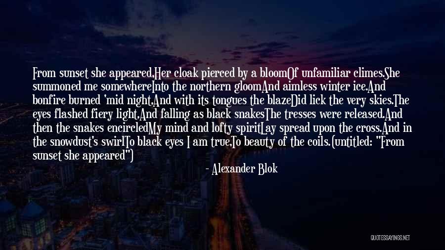 Fiery Cross Quotes By Alexander Blok