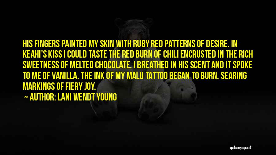 Fiery Red Quotes By Lani Wendt Young