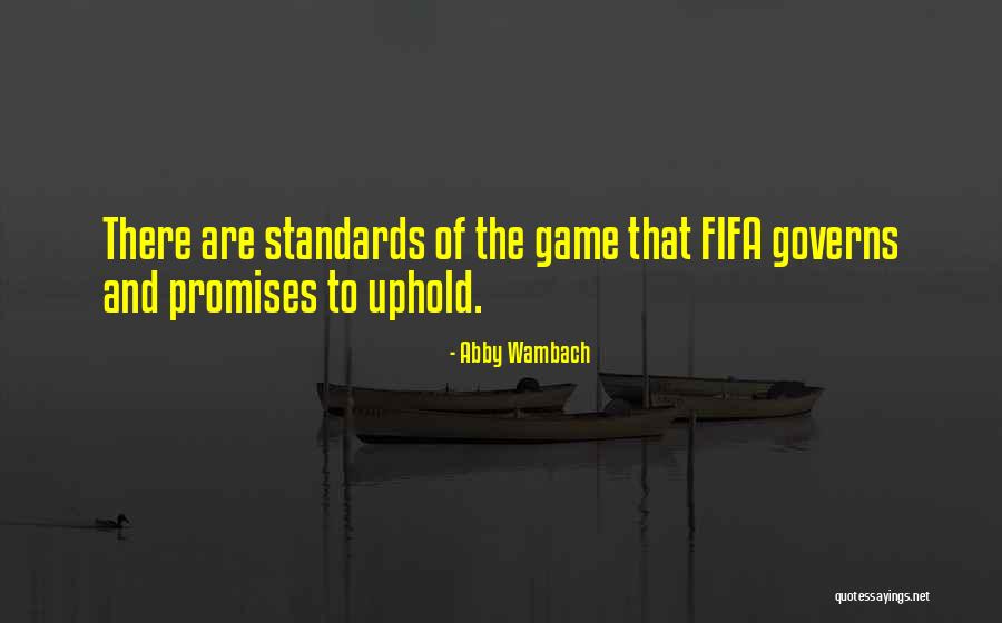 Fifa Quotes By Abby Wambach