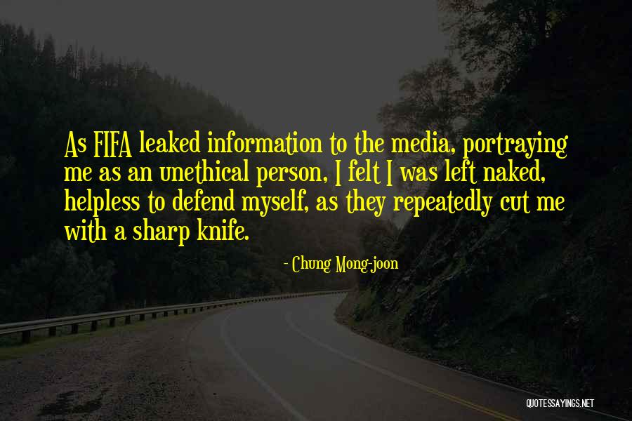 Fifa Quotes By Chung Mong-joon Fifa Quotes By Chung Mong-joon