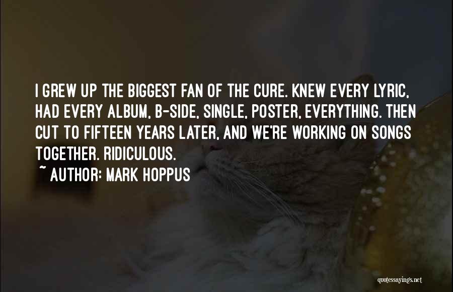 Fifteen Lyric Quotes By Mark Hoppus