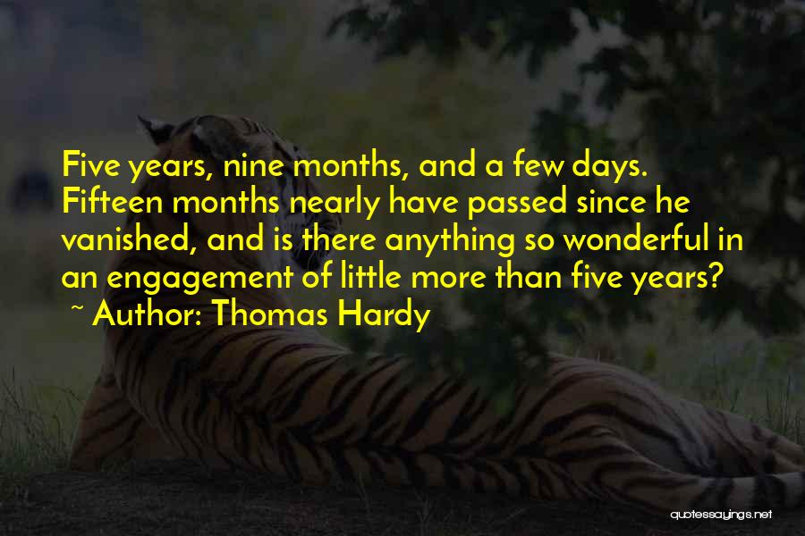 Fifteen Years Quotes By Thomas Hardy