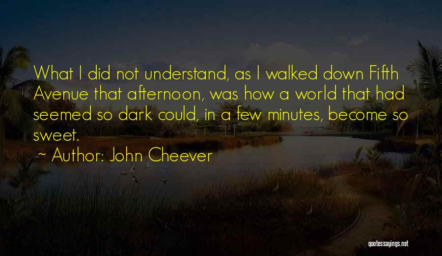 Fifth Avenue Quotes By John Cheever