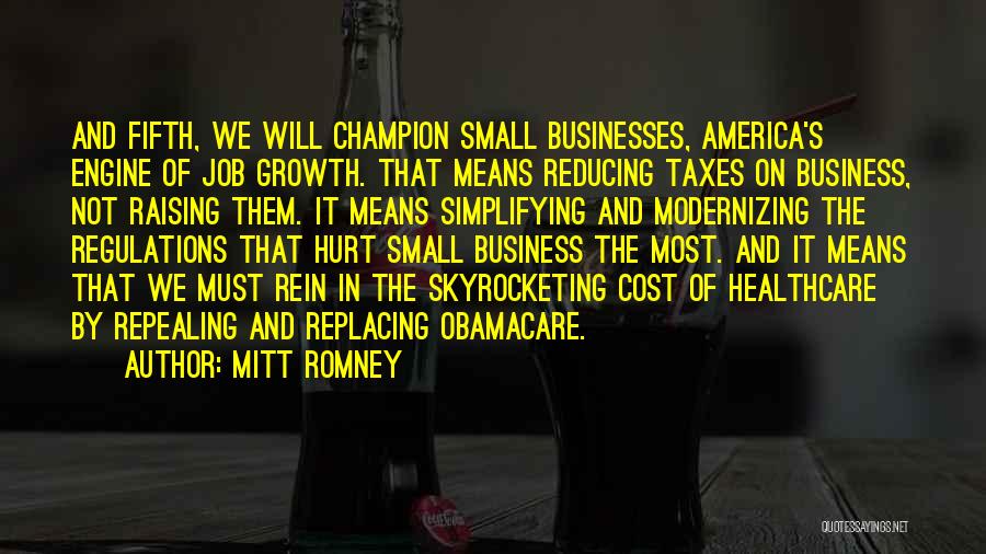 Fifth Business Quotes By Mitt Romney