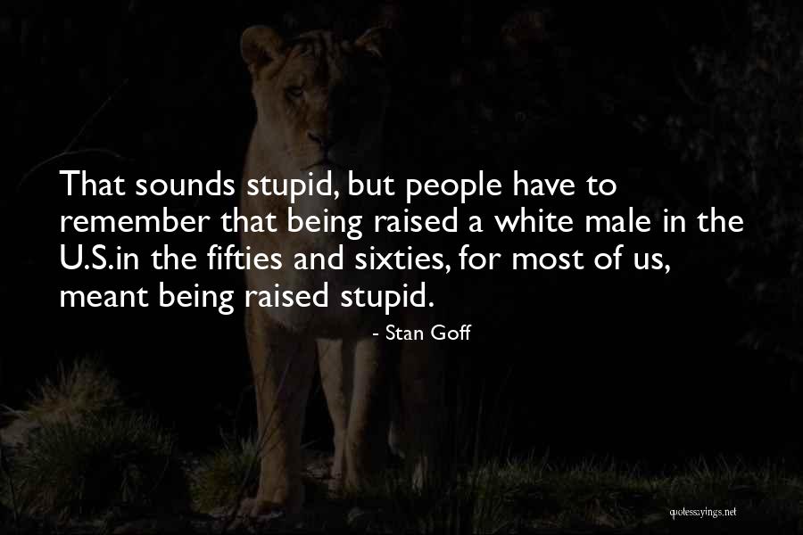 Fifties And Sixties Quotes By Stan Goff Fifties And Sixties Quotes By Stan Goff