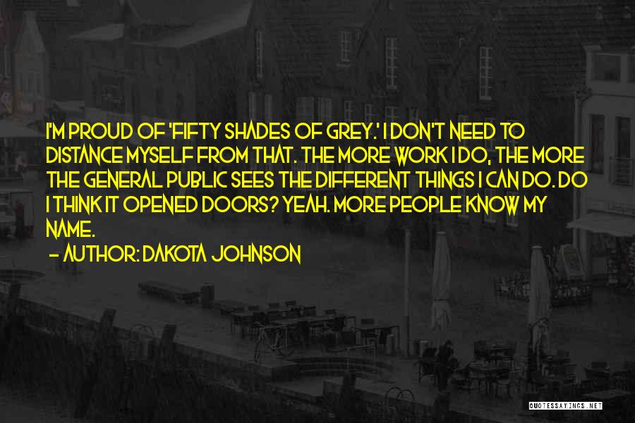 Fifty Shades Quotes By Dakota Johnson