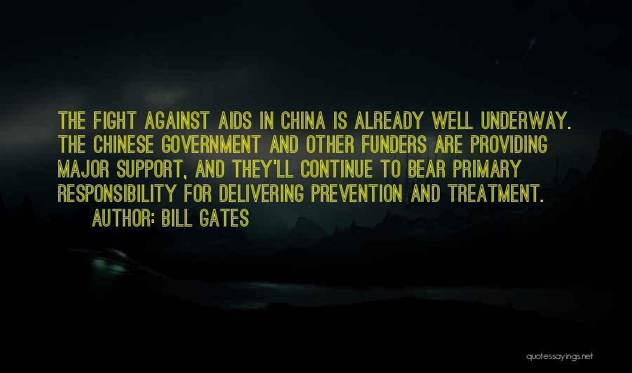 Fight Against Aids Quotes By Bill Gates