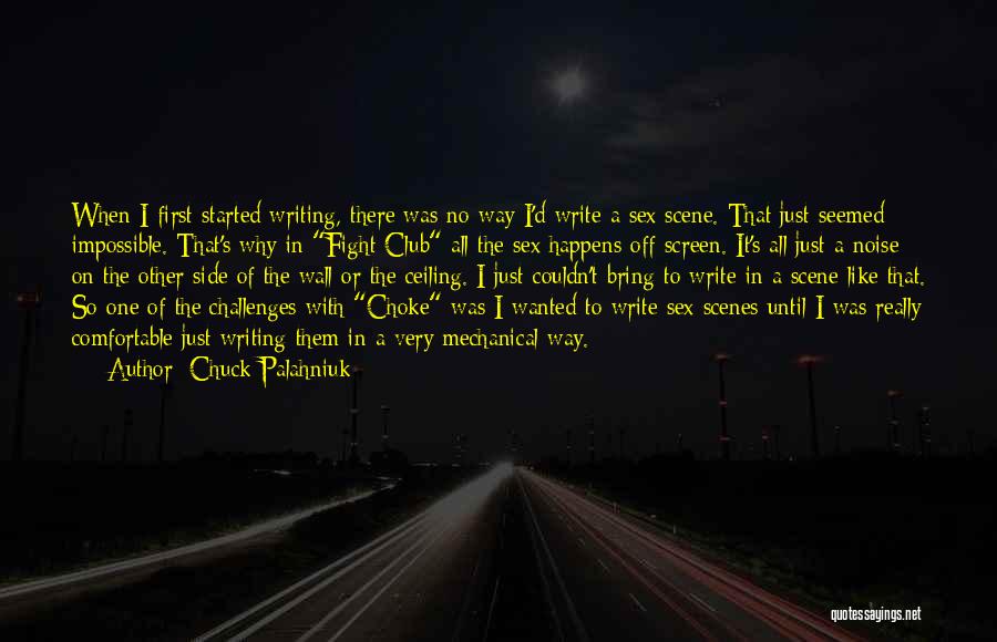 Fight Club Like Quotes By Chuck Palahniuk