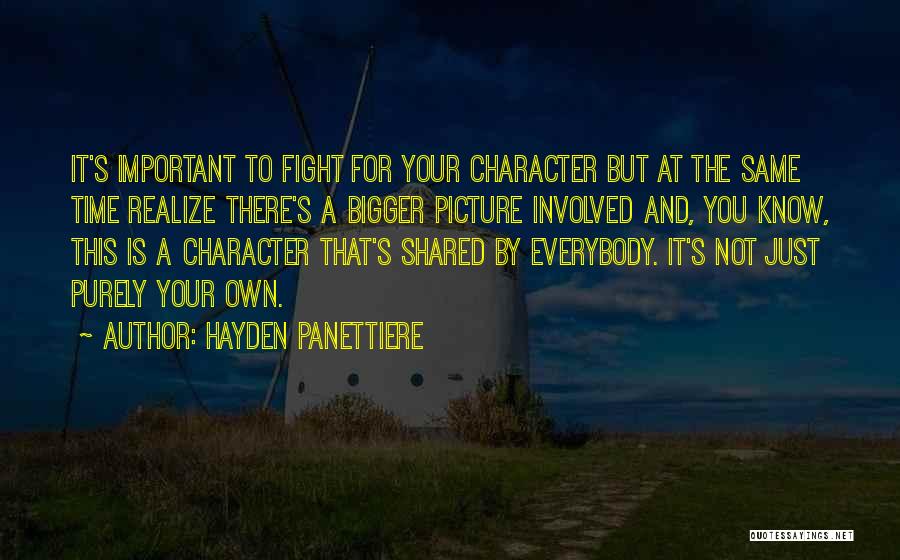 Fight For Her Picture Quotes By Hayden Panettiere