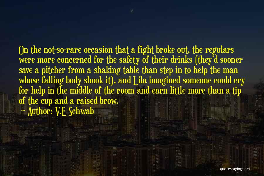 Fight For Someone Quotes By V.E Schwab