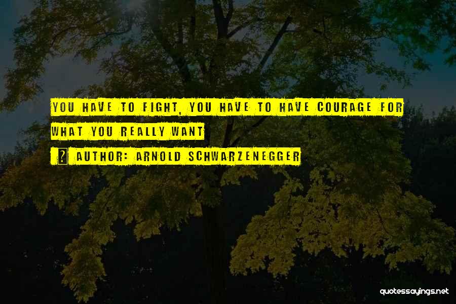 Fight For What You Want Quotes By Arnold Schwarzenegger