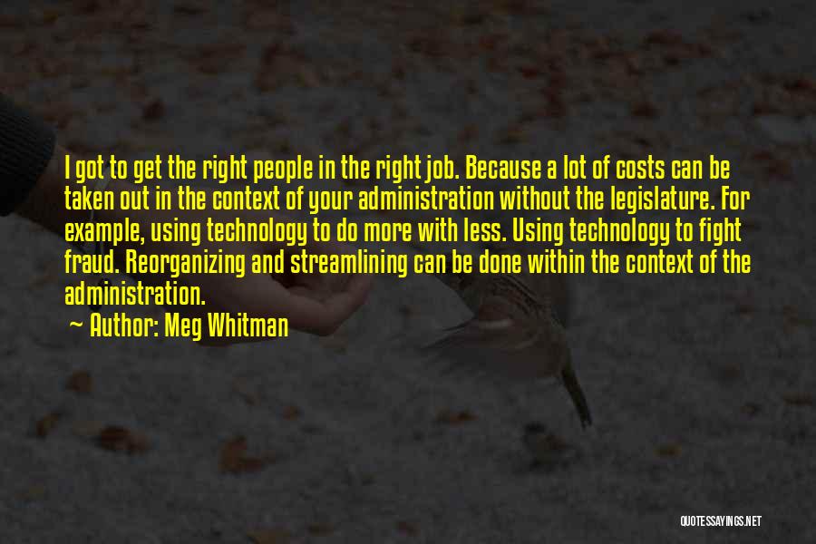 Fight For Your Right Quotes By Meg Whitman