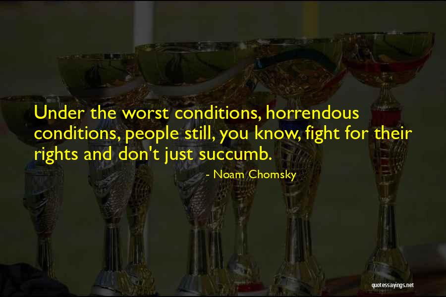 Fight For Your Rights Quotes By Noam Chomsky