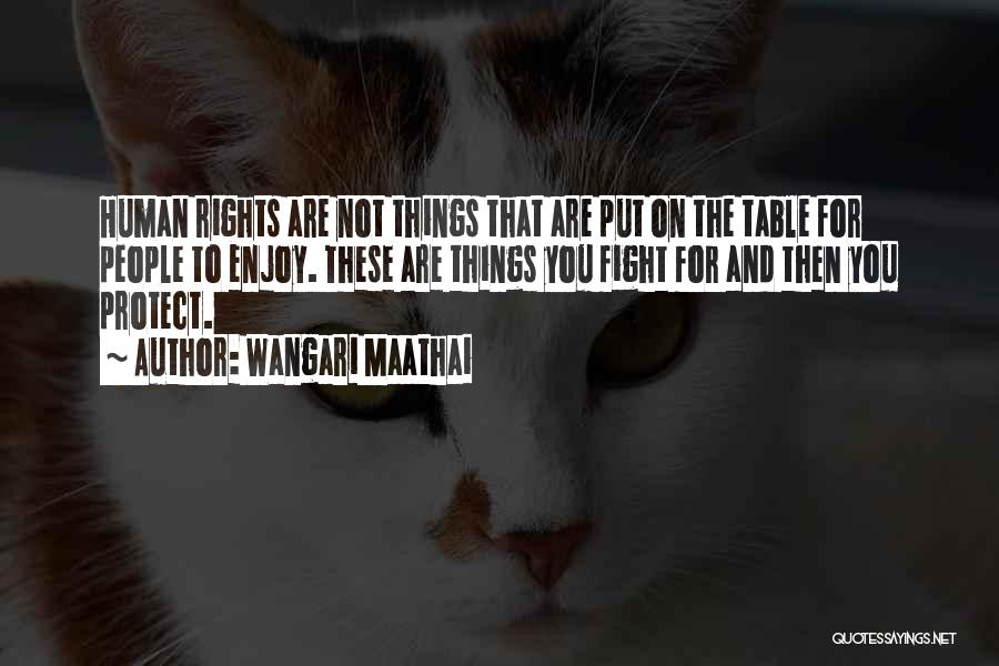 Fight For Your Rights Quotes By Wangari Maathai Fight For Your Rights Quotes By Wangari Maathai