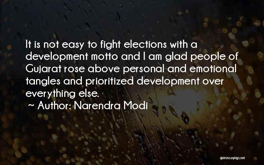 Fight Is Not Over Quotes By Narendra Modi
