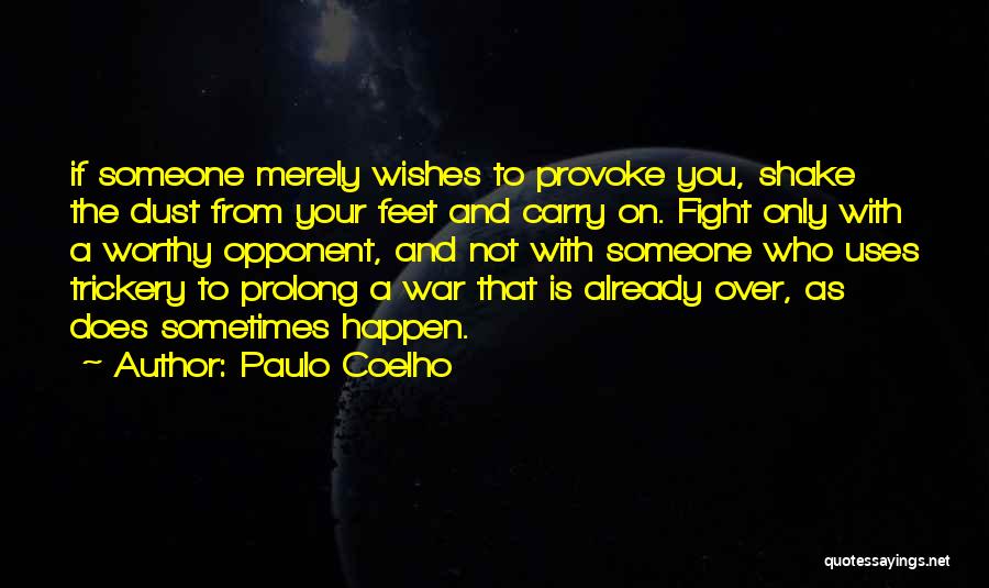 Fight Is Not Over Quotes By Paulo Coelho